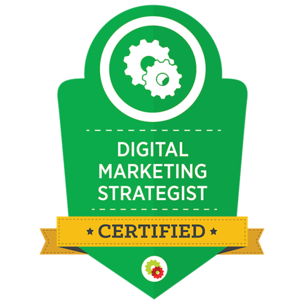 Bryan Bowser Digital Marketing Strategist Certificate