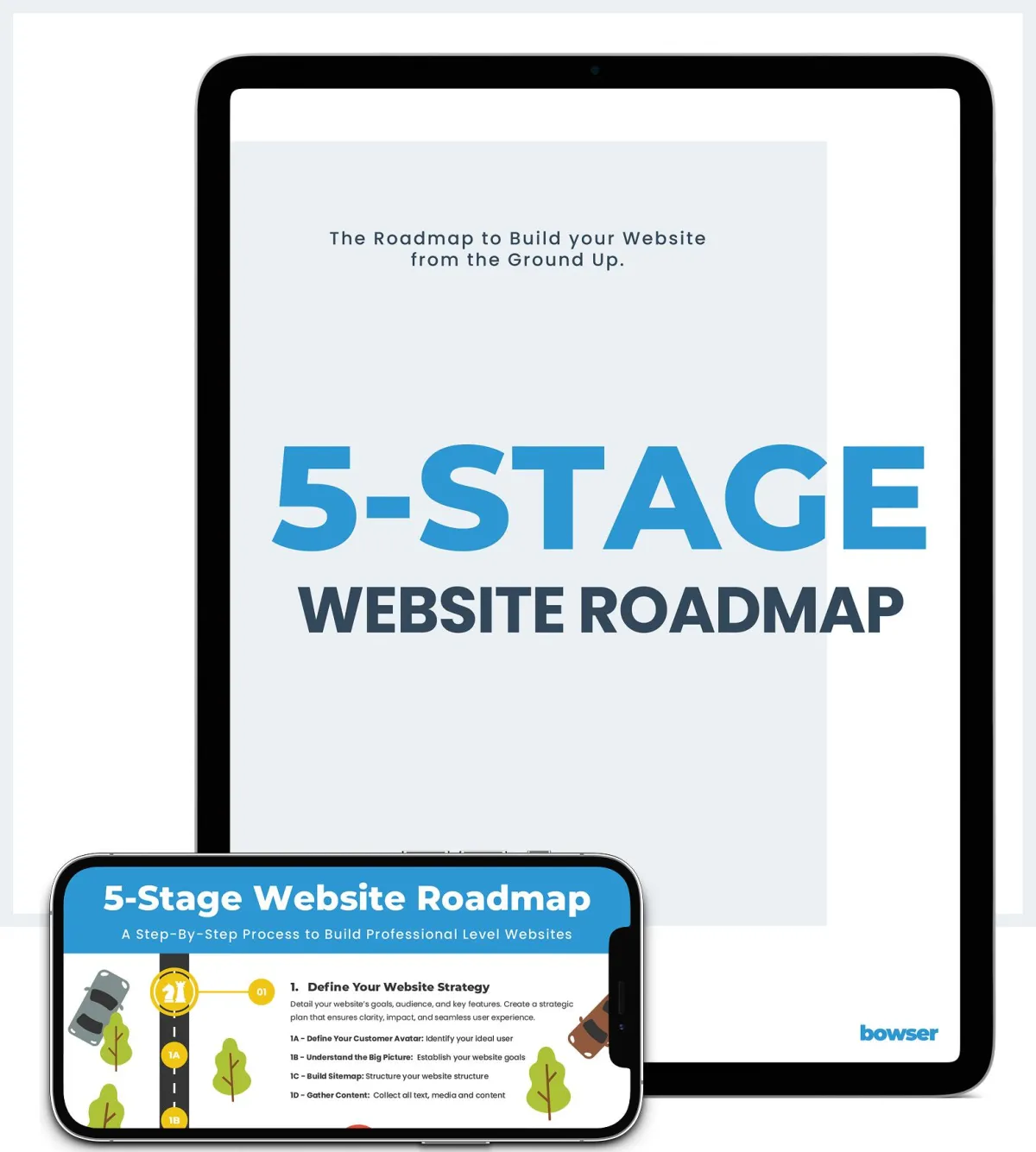 5-Stage Website Roadmap by Bryan Bowser